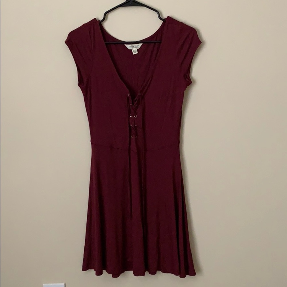 Soft and sexy red dress